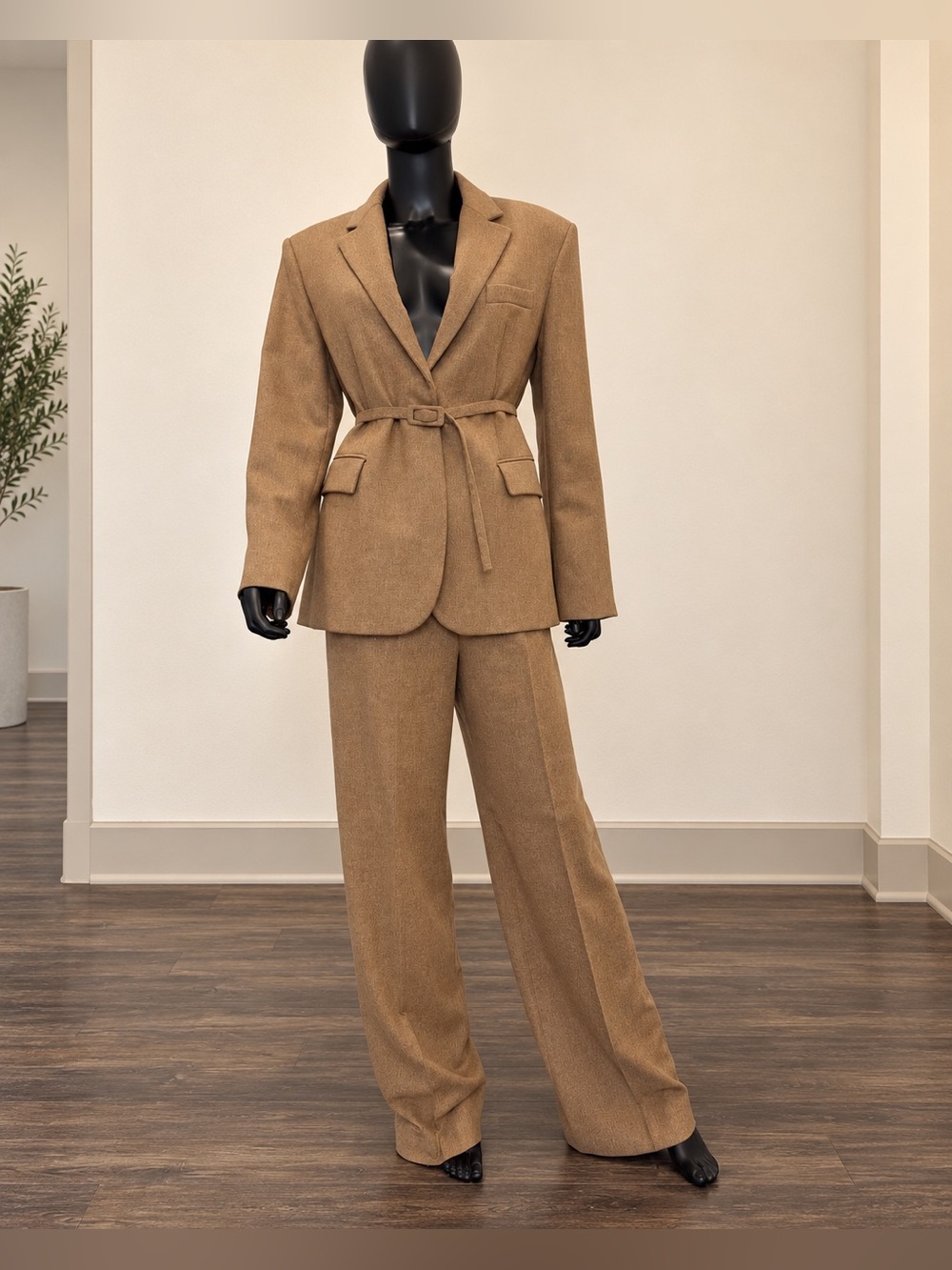 MANGO ITALIAN WOOL BLAZER SIZE M